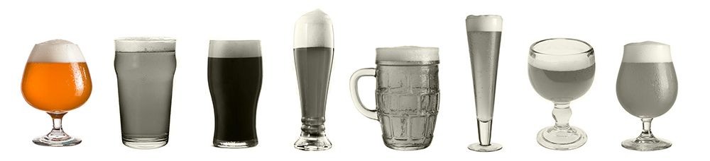 Verre Snifter petit verre à pied pour les bières fortes en alcool