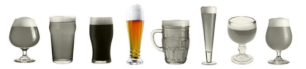 Verre de bière style Weizen Vase pour bières blanches