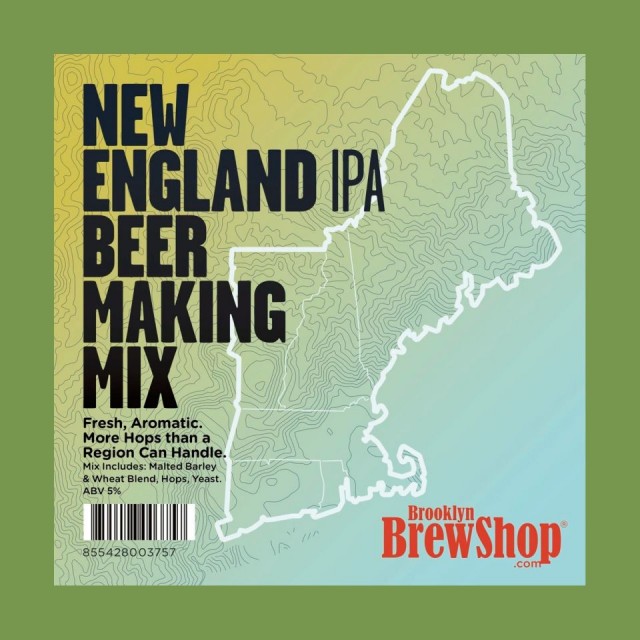 New England IPA Beer Making Mix by Brooklyn Brewshop