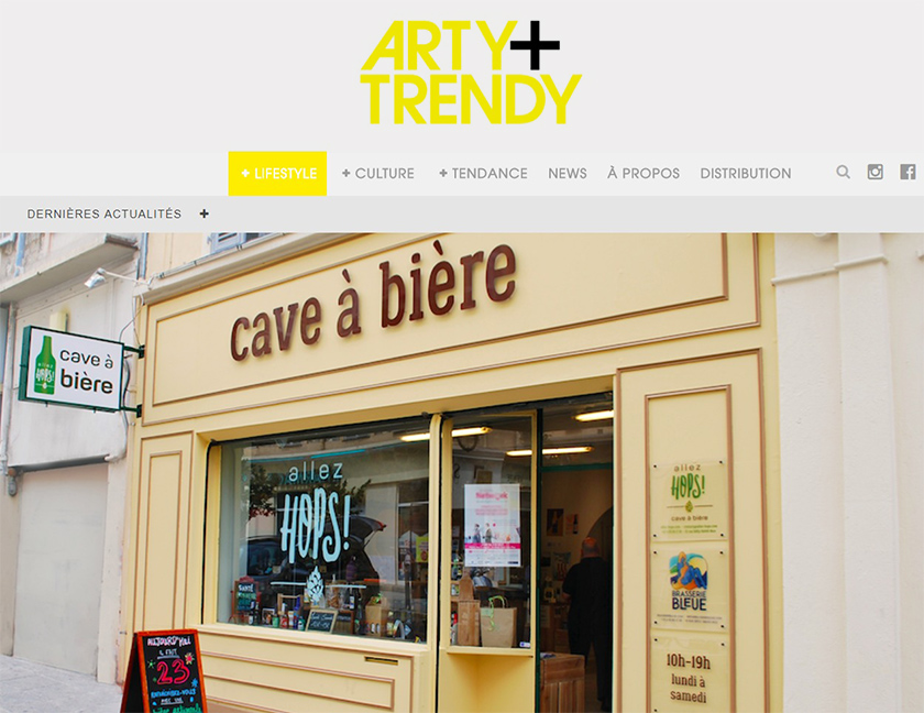 allez hops vu sur artytrendy magazine