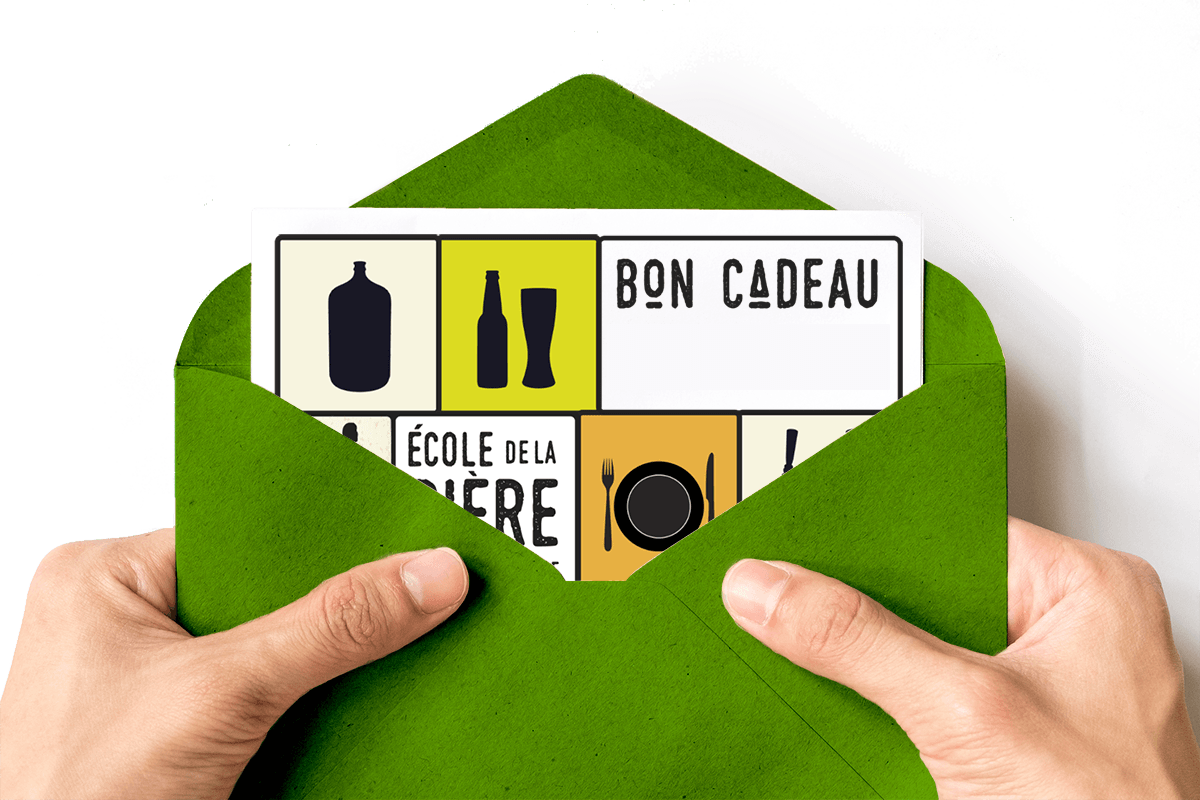 bon cadeau biere - gift card beer workshop